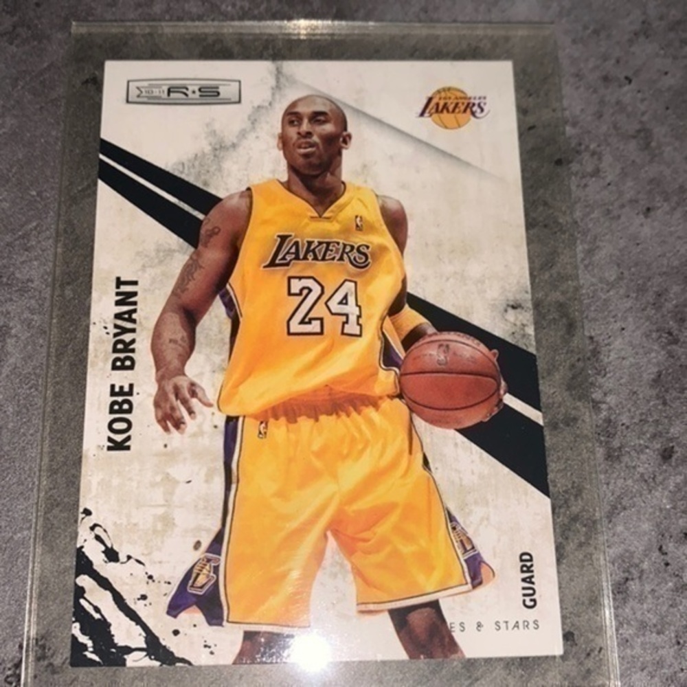 Kobe Bryant rookie & stars card